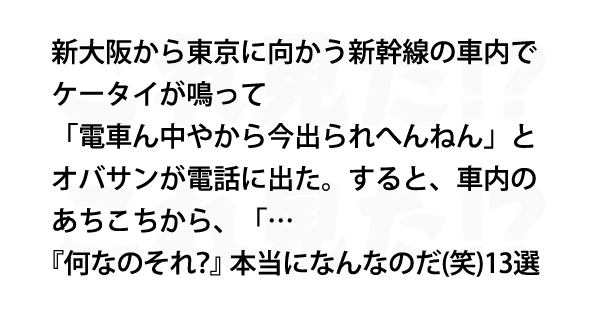 何なのそれ 本当になんなのだ 笑 13選 これ見た